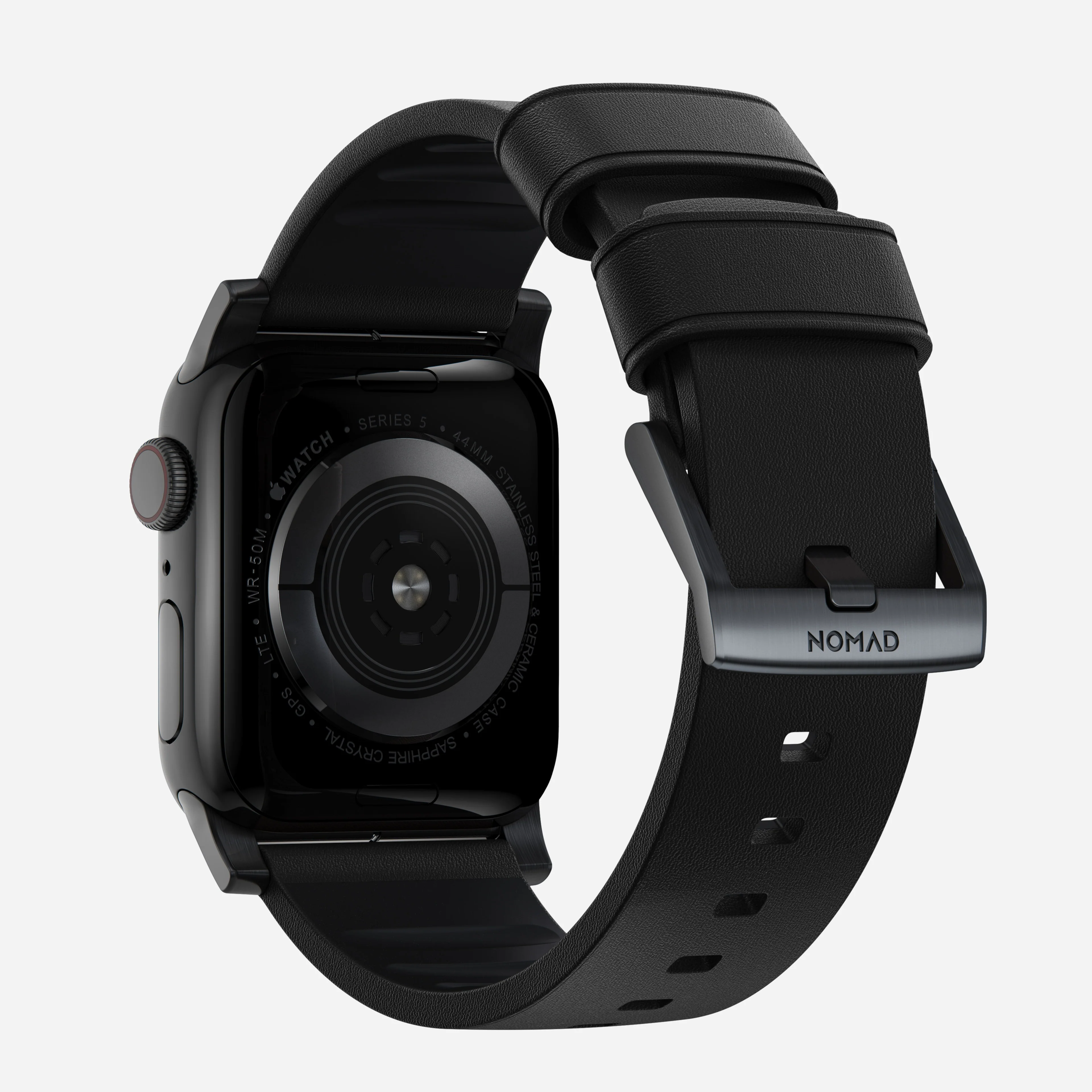 Active Band Pro - 46mm/49mm | Black Hardware | Black Active Leather - Image 3