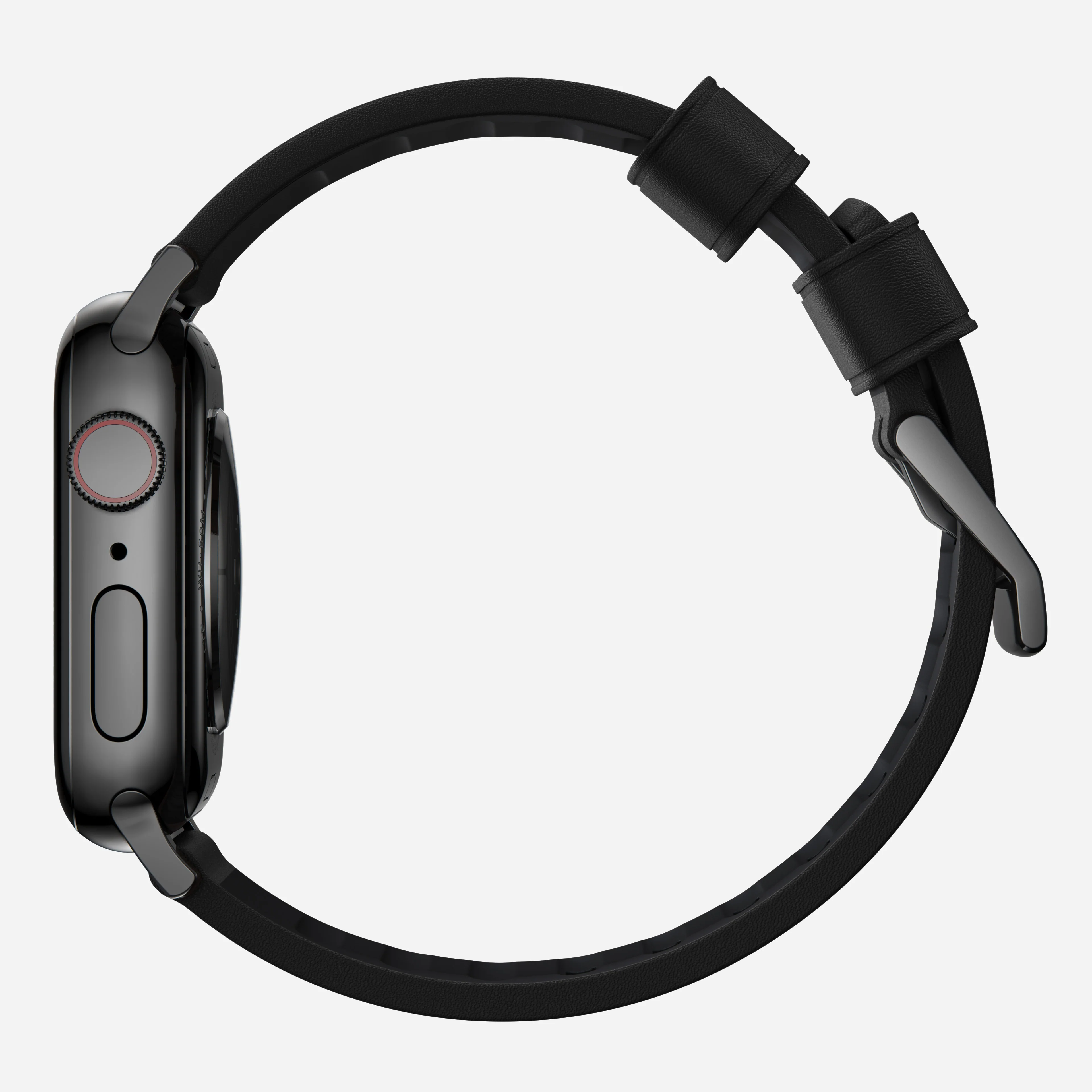 Active Band Pro - 46mm/49mm | Black Hardware | Black Active Leather - Image 4