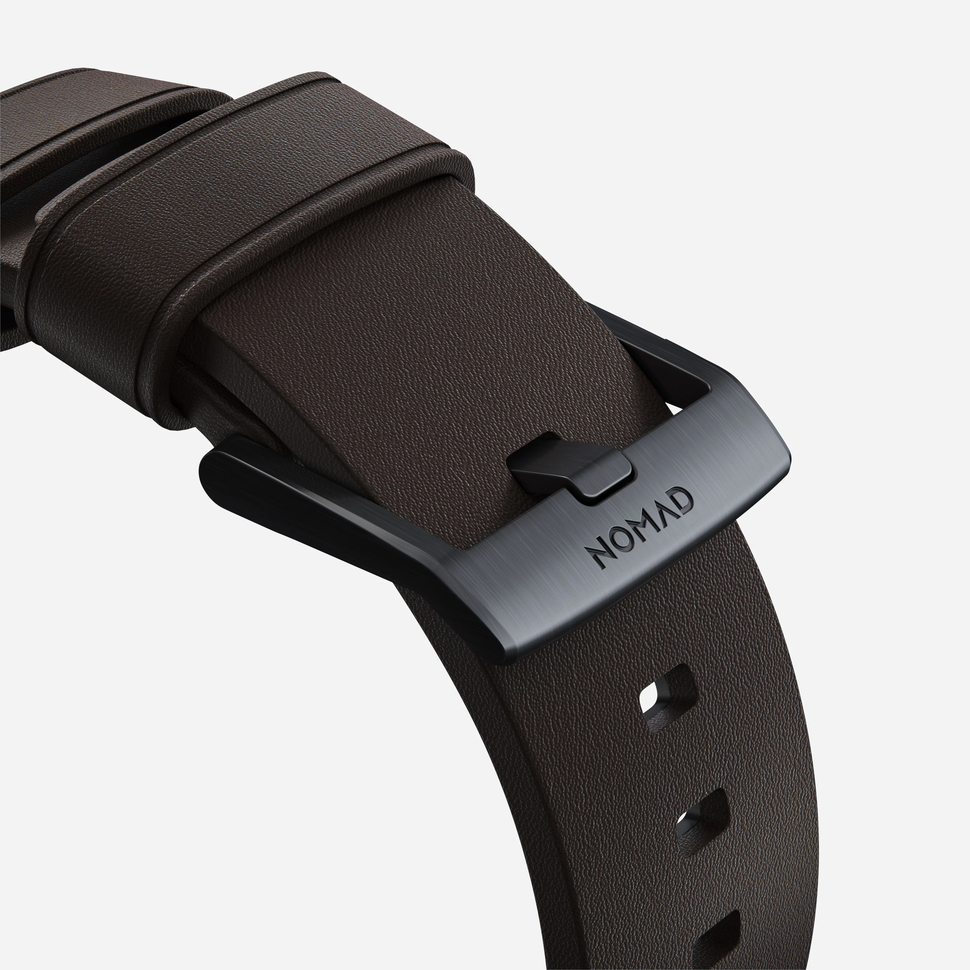 Active Band Pro - 46mm/49mm | Black Hardware | Classic Brown Active Leather - Image 6
