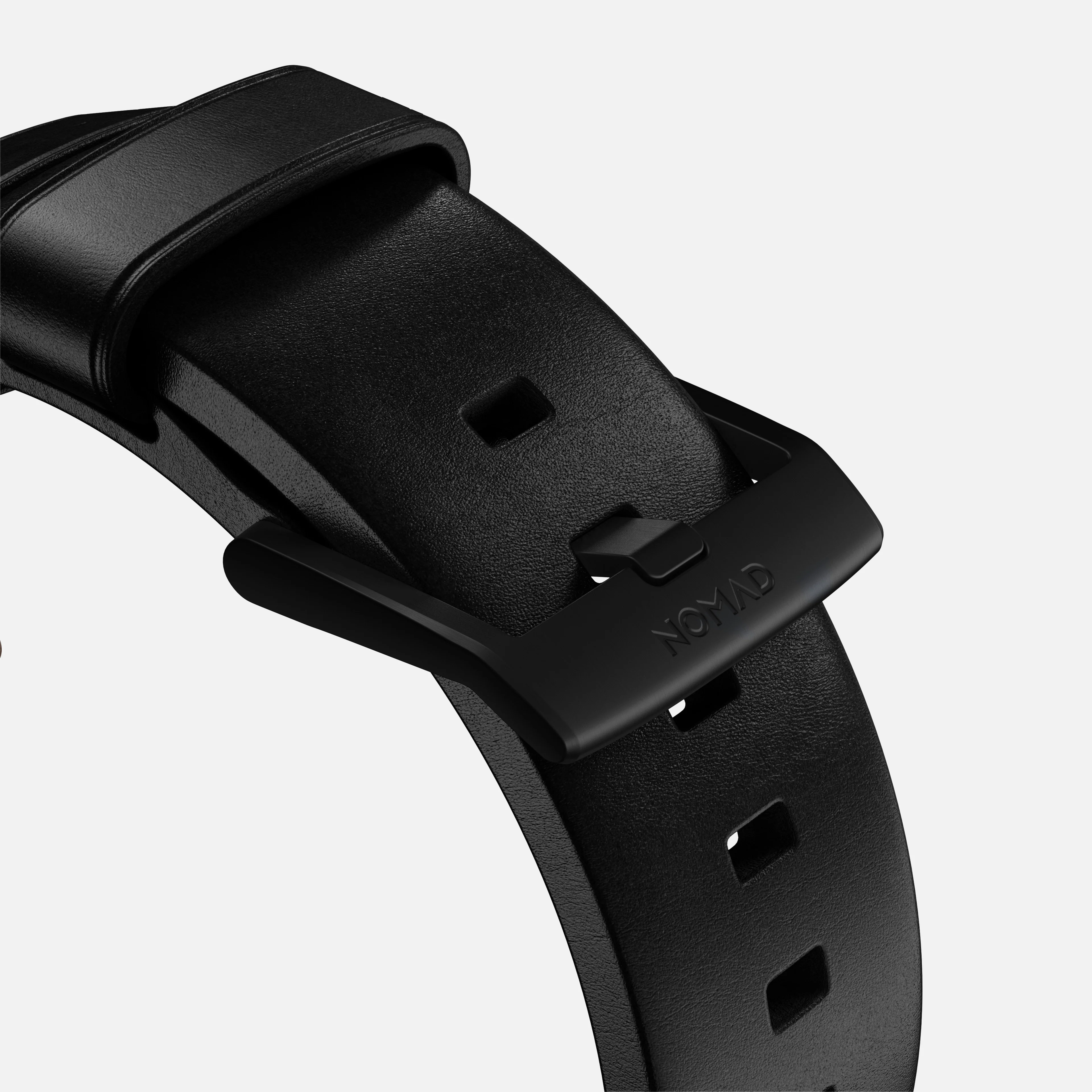 Modern Band - 46mm/49mm | Black Hardware | Black | Horween - Image 6
