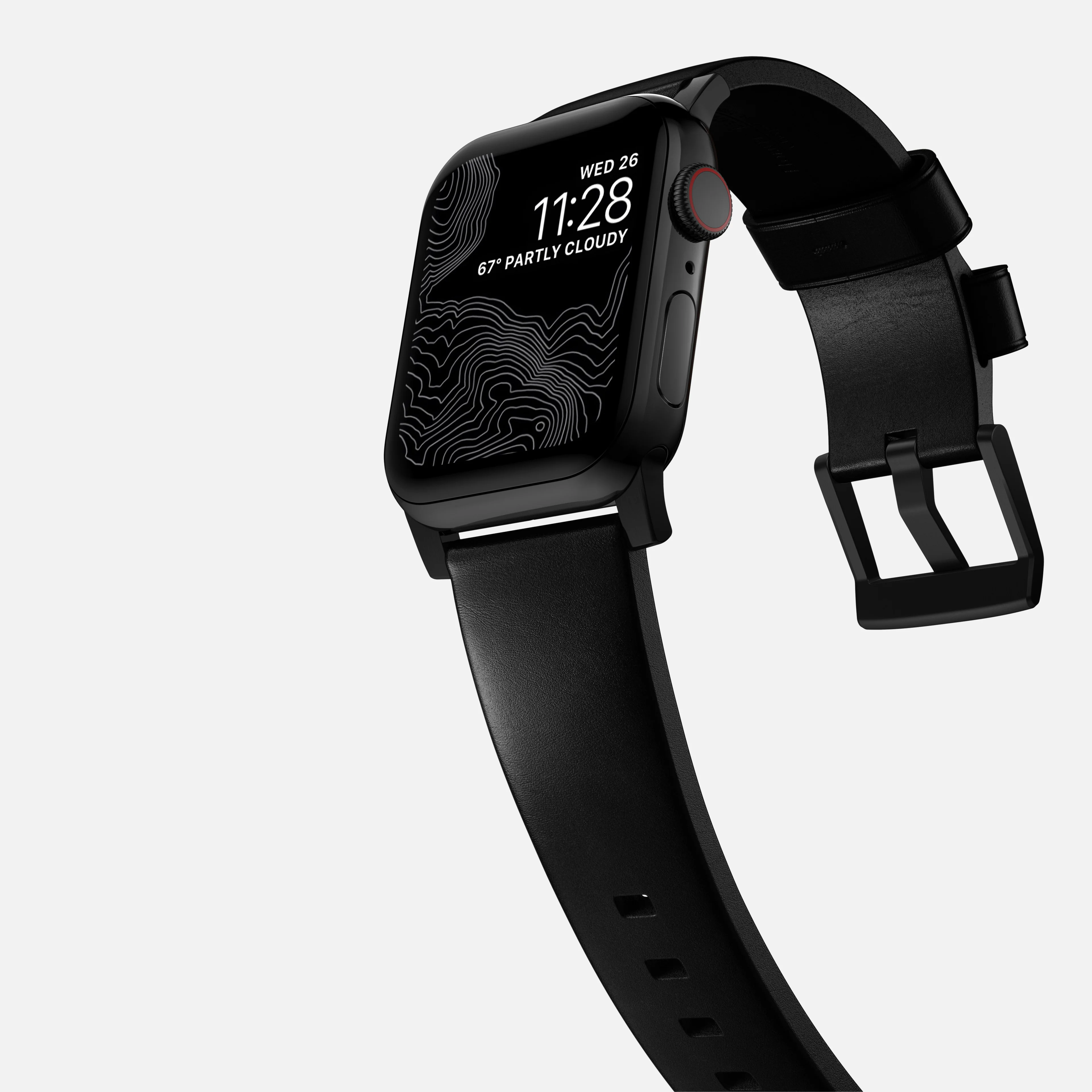 Modern Band - 46mm/49mm | Black Hardware | Black | Horween - Image 9
